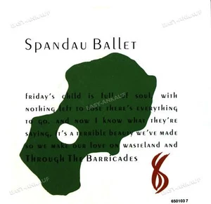 Spandau Ballet - Through The Barricades 7" (VG/VG) . - Picture 1 of 1