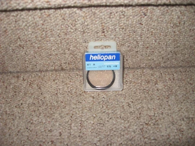 Heliopan 49mm 81 A Color Conversion Coated Lens Filter 49 mm ES-49  LICHTFILTER - Image 1 of 2