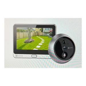 EZVIZ Drahtloser digitaler Türspion mit 4,3"-Monitor, 1080p-Video, Türklingel - Bild 1 von 12