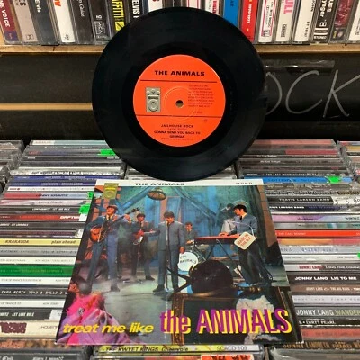 THE ANIMALS // Treat Me Like The Animals (LD 004) (UK) (Import) [VINYL, 45 VG] - Image 1 of 3