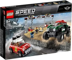 NEW SEALED LEGO SPEED CHAMPIONS 75894 1967 2018 MINI COOPER S RALLY RACE CARS - Picture 1 of 4