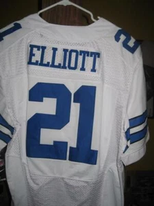Ezekiel Elliott Authentic Style Dallas Cowboys custom jersey - new - size 48 - Picture 1 of 1