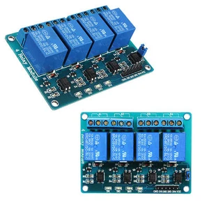 Module de relais 12V (dc,ac) 4 canaux Pour Arduino ou utilisation perso Neuf - Imagen 1 de 3