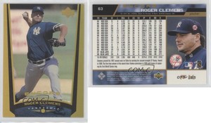 1999 Upper Deck Encore FX Gold /125 Roger Clemens #63