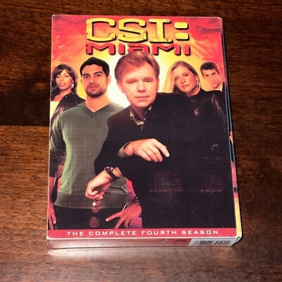 CSI Miami The Complete Fourth Season DVD 7 Disc Box Set TV Season 4 Four - Image 1 of 4