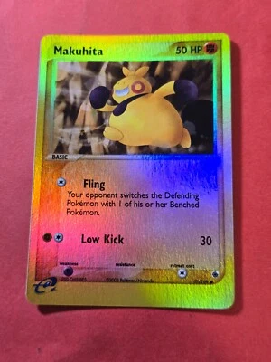 2003 Pokemon EX Ruby and Sapphire Reverse Foil #57 Makuhita, C, NM/M, cd1 - Image 1 of 3