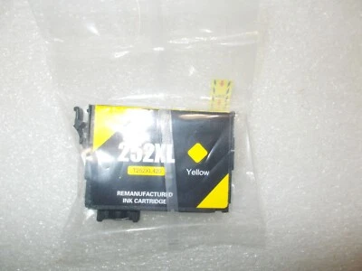 (1) Cartucho Epson T252XL420 252XL amarillo WF-3620 WF-3640 WF7610 Foto 1 de 4