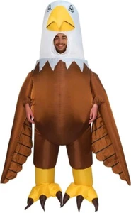 Adult Giant Inflatable Eagle Costume Funny Blow Up Bird Suit Halloween - Picture 1 of 7