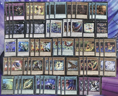 YuGiOh 70 Card TOURNAMENT XYZ Synchro Speedroid Deck w/30 Card Extra&Side - Image 1 of 3