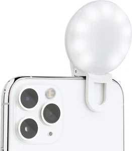 Selfie Mini Rechargeable Selfie Ring Light for Mobile Phone or Laptop 3 - Picture 1 of 9