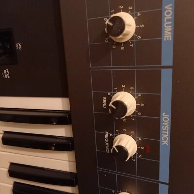 5 x Inverted Color Replacement Knob - Korg Poly 61, Polysix, Mono/Poly, Trident - Bild 1 von 4