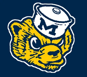 Univ of Michigan Biff The Wolverine Crewneck Sweatshirt S-4XL, LT-4XLT New - Picture 1 of 17