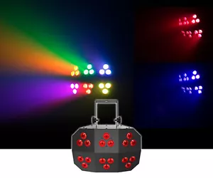 Chauvet DJ Wash FX 2 DMX RGB+UV Eye Candy Effect Dance Floor Party Wash Light - Picture 1 of 7