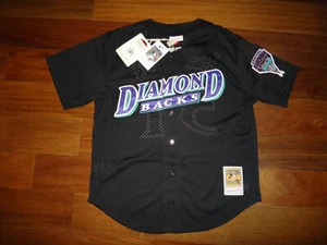 Randy Johnson 1999 Mitchell & Ness Men's Diamondbacks MLB Button Front BP Jersey - Picture 1 of 8