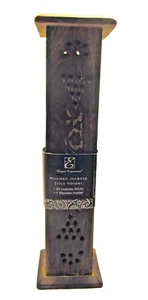 Elegant Expressions Wooden Incense Stick Holder w/20 incense sticks New - Picture 1 of 3