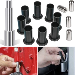 Door Pin Guides & Hinge Liners + Bushing Removal Tool For Jeep Wrangler JK/JL - Picture 1 of 10