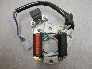 NEW ~ STATOR IGNITION MAGNETO PLATE 110cc 125cc CHINESE QUAD ATV 2 COIL – TAOTAO - Bild 1 von 11