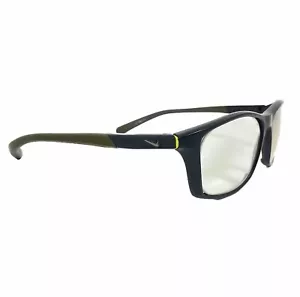 Nike Eyeglasses Frames Black 7087 / 005 EUC Lightweight Full Rim Acetate - Picture 1 of 18