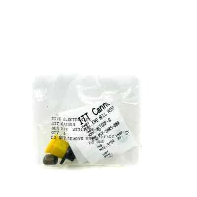 ITT Cannon MS3111F8-2S MIL Spec Circular Connector w/ 057-3005-000 End Bell Assy - Image 1 of 4