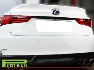 Labio alerón maletero tipo TRD pintado 083 blanco ajuste Lexus 2014+ IS250 IS350 IS F - Imagen 1 de 2