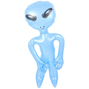 Aufblasbares Alien-Spielzeug, aufblasbare PVC-Alien-Puppe, - Bild 1 von 12