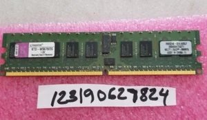 2GB PC2 PC DDR2 DDR PC2-3200R DDR2-400 3200 400 240PIN RDIMM ECC-REG 1RX4 256X4 - Picture 1 of 1