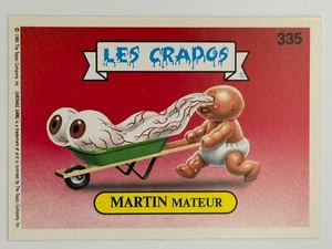 1988 Topps Garbage Pail Kids LES CRADOS 2 #335 Martin Mateur- CLAIRE STARE - Picture 1 of 3