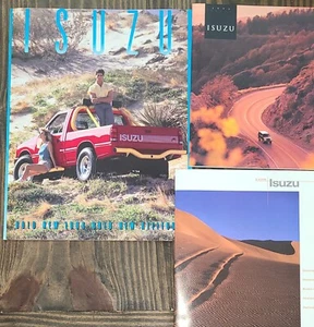 3 Isuzu Brochures 1989 1993 1998 Trooper/II Amigo Rodeo Impulse I-Mark Oasis  - Picture 1 of 5
