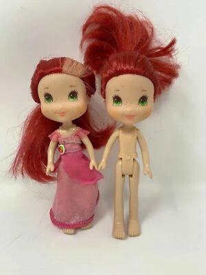 "2 muñecas Hasbro Strawberry Shortcake 2008 raras coleccionables de 6"" de alto" Foto 1 de 4