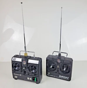 Graupner JR SSM40 E8 RC 8 Channel Transmetter 40 MHz Vtg et SANWA Dash AM 26 MHz - Foto 1 di 24