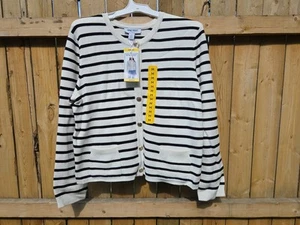 Nine West Women's Relaxed Fit Elegant Spring Cardigan Medium - Picture 1 of 3