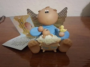 Vintage Angel Cheeks Figurine New Dad Angel #34797  NWT - Picture 1 of 10