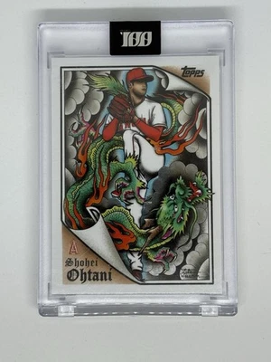 2023 Shohei Ohtani Topps Project 100 Card #99 Luke Wessman 1/3999 Dodgers Angels - Image 1 of 2