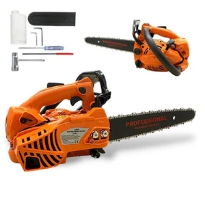 Motosega a Scoppio 25CC 0.9kW per Potatura con Lama Carving 30cm Leggera 2.4Kg   - Foto 1 di 9
