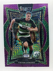 VIKTOR GYOKERES 2024-25 Select FIFA #48 PURPLE MOJO PRIZM Sporting CP - Picture 1 of 3