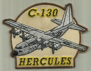 C-130 HERCULES AIRCRAFT PATCH USAF TRANSPORT AIRPLANE AVIATION WAR PILOT USA FLY - Picture 1 of 2