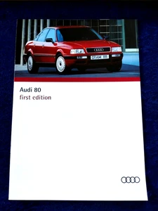 AUDI 80 First Edition Prospekt 8.1993 - Picture 1 of 4