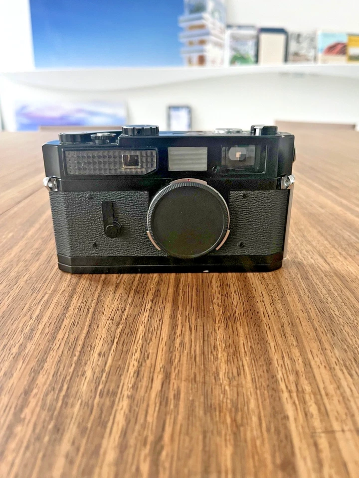 Canon 7 Rangefinder Kamera Schwarz Repaint - Bild 1 von 4