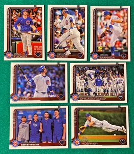 2025 Topps Chicago Cubs Team Set Serie 1 & 2 (23 Karten) - Bild 1 von 4