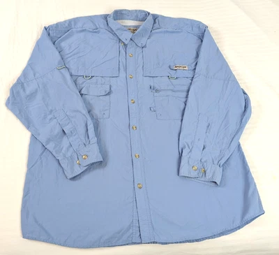 Magellan Sportswear Shirt Mens XL Long Sleeve Fishing Outdoors Utility - Image 1 of 4