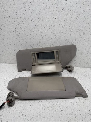 2001-2002 Chrysler Sebring Passenger & Driver Sun Visor Mirror Pair Foto 1 de 4