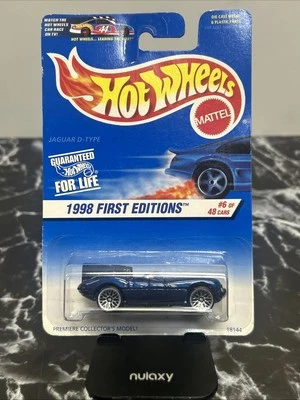 1998 Hot Wheels #638 First Editions Jaguar D-Type lace wheels - Image 1 of 4