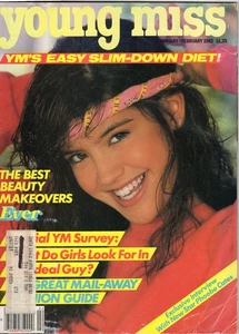 Vintage Young Miss Magazine Phoebe Cates Kline February 1982 Robbie Benson - Picture 1 of 1