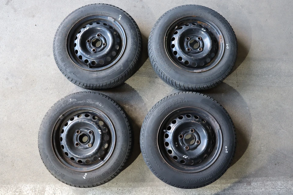 Audi A2 Lupo 6E Felgen 145/80 R13 75Q M+S Reifen Winterreifen 4-6mm - Bild 1 von 4