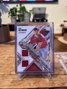 2022 Panini Diamond Kings Baseball Reid Detmers DK Materials #DKM-RD Angels - Bild 1 von 2