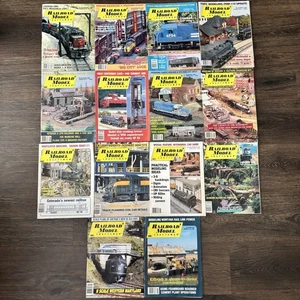 Lot of 14 Railroad Model Craftsman Magazines 1989–1991 Model Train Railroading - Picture 1 of 15