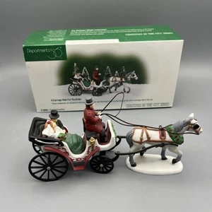 DEPT 56 Christmas in the City "Eine Kutschenfahrt für die Braut" #58901 Heritage - Bild 1 von 9