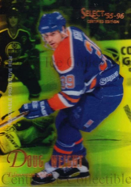 1995-96 Select Certified Mirror Gold #109 Doug Weight - Image 1 of 1