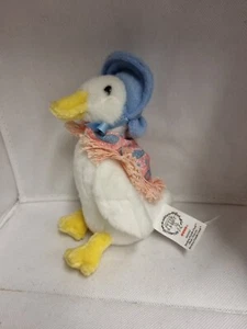 GUND Jemima Puddle Duck Plush Soft Toy Peter Rabbit Collection 7" Beatrix Potter - Picture 1 of 4