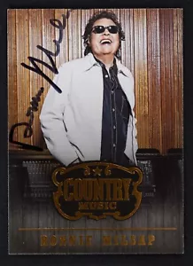 Ronnie Milsap signierte 2014 Panini Country Music Karte #18 - Musiker Sänger Autogramm - Bild 1 von 2